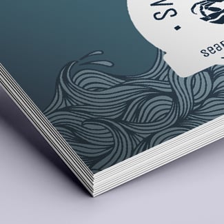 Suede Business Cards