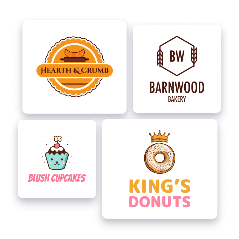 Bakery Patisserie Logo Examples