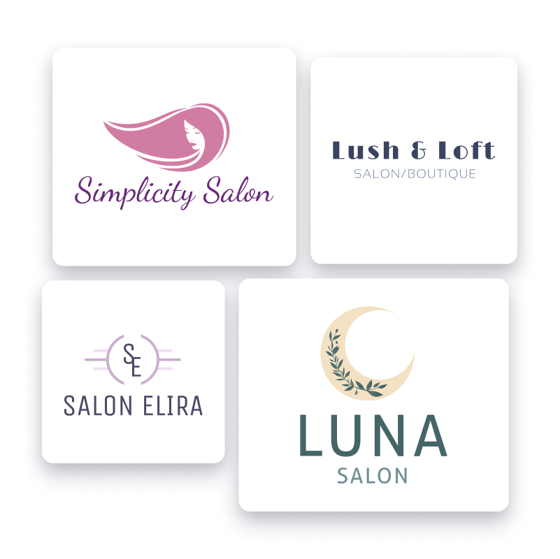 Beauty Salon Logo Examples