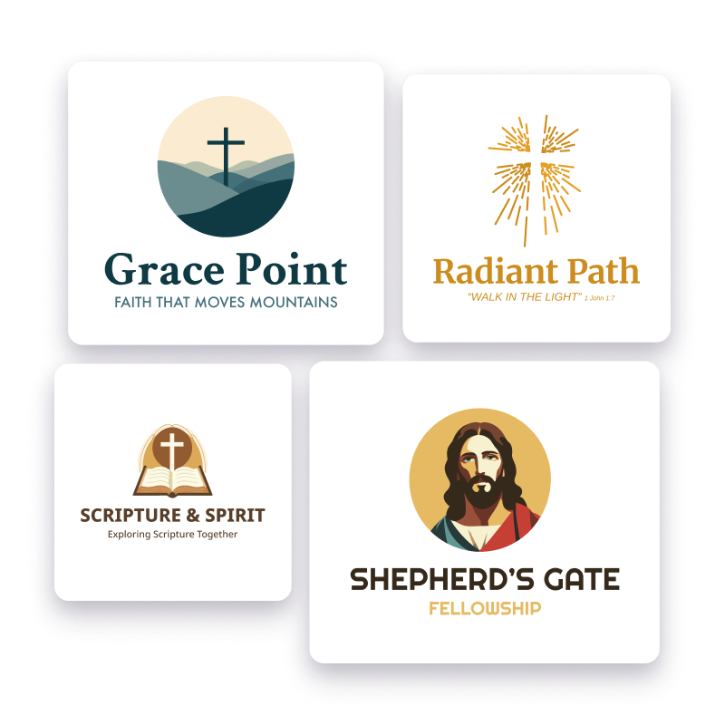 Church Christian Logo Examples