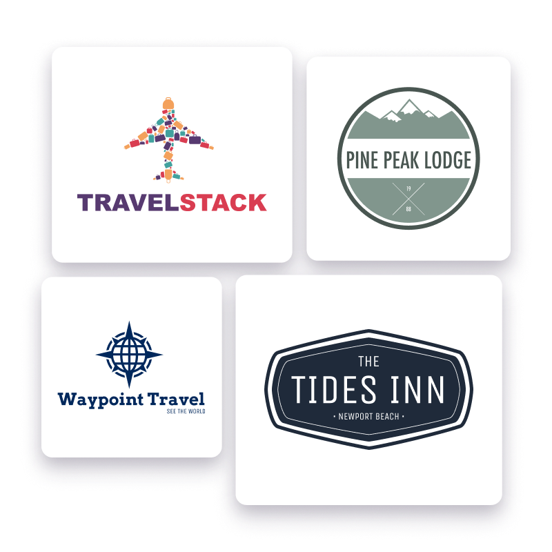 Hotel Travel Logo Examples