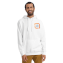 Mannelijk model dat gepersonaliseerde, geborduurde hoodie draagt