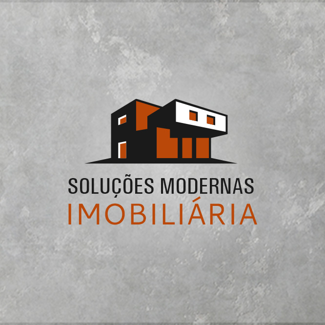 Exemplo de logotipo personalizado de imóveis