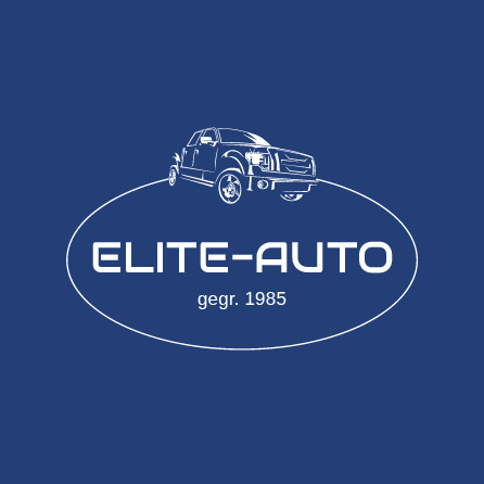 Elite Auto Cars Icon Blaues Logo-Design erstellt mit Logo Maker