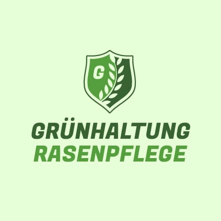 GreenScape Rasenpflege Icon Grünes Logo-Design erstellt mit Logo Maker